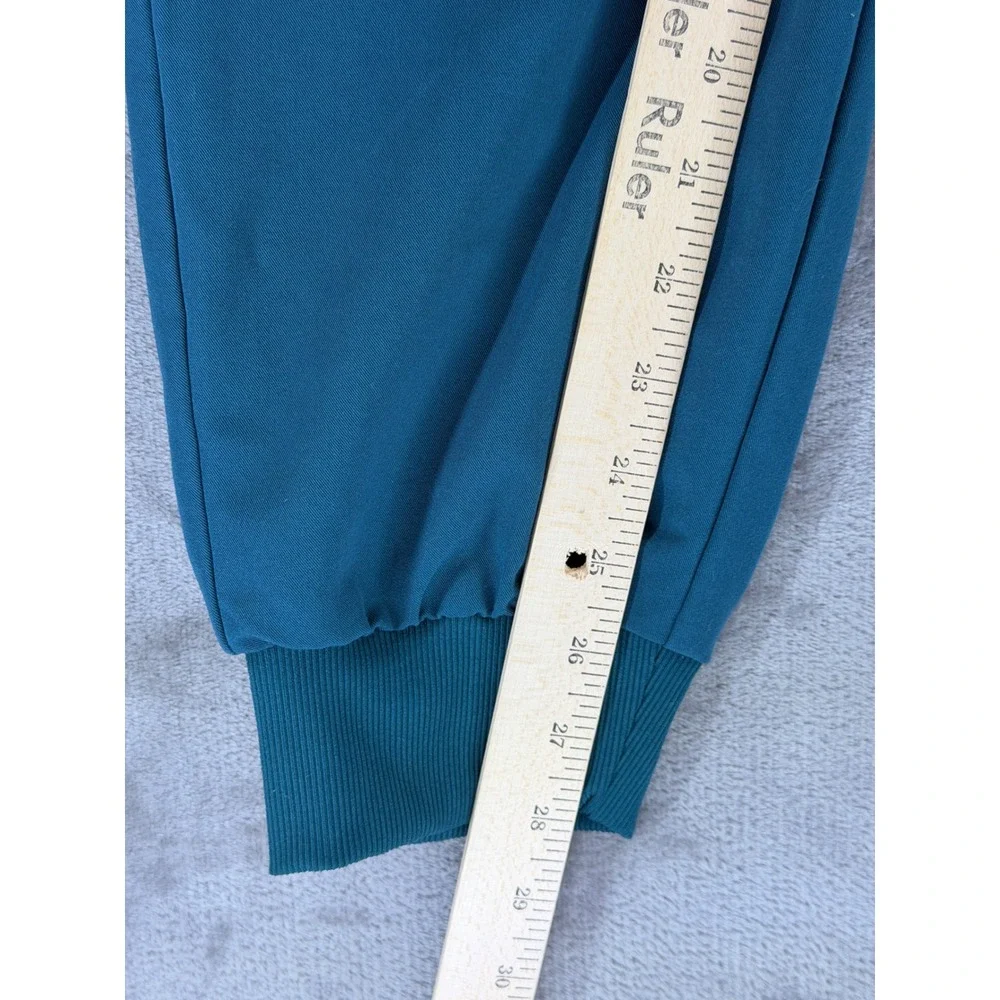 FIGS Zamora Jogger Scrub Pants Teal Blue Medical Uniform 1001100 Mens Small